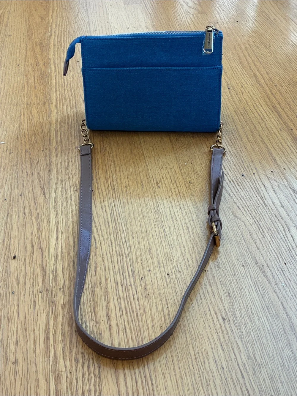 Steve Madden Blue Patchwork Purse